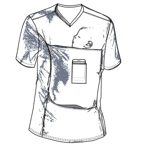 Fashion sewing patterns for MEN T-Shirts Kangaroo T-Shirt 9582